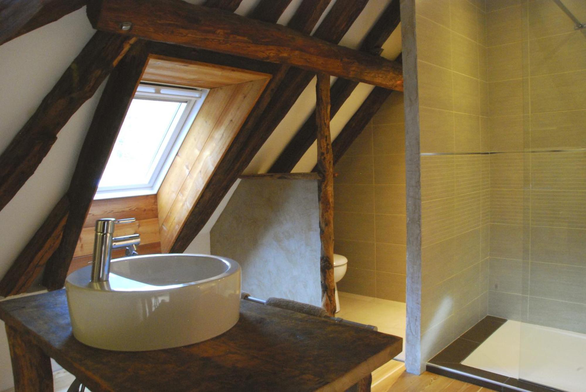 La Ferme De Beaute Bed and Breakfast Chateauroux-les-Alpes Rum bild