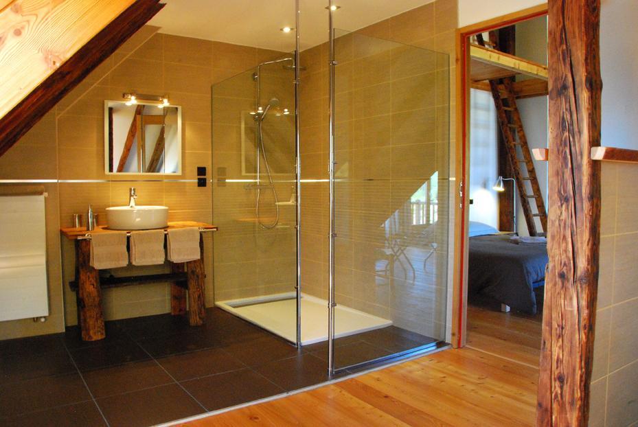 La Ferme De Beaute Bed and Breakfast Chateauroux-les-Alpes Rum bild